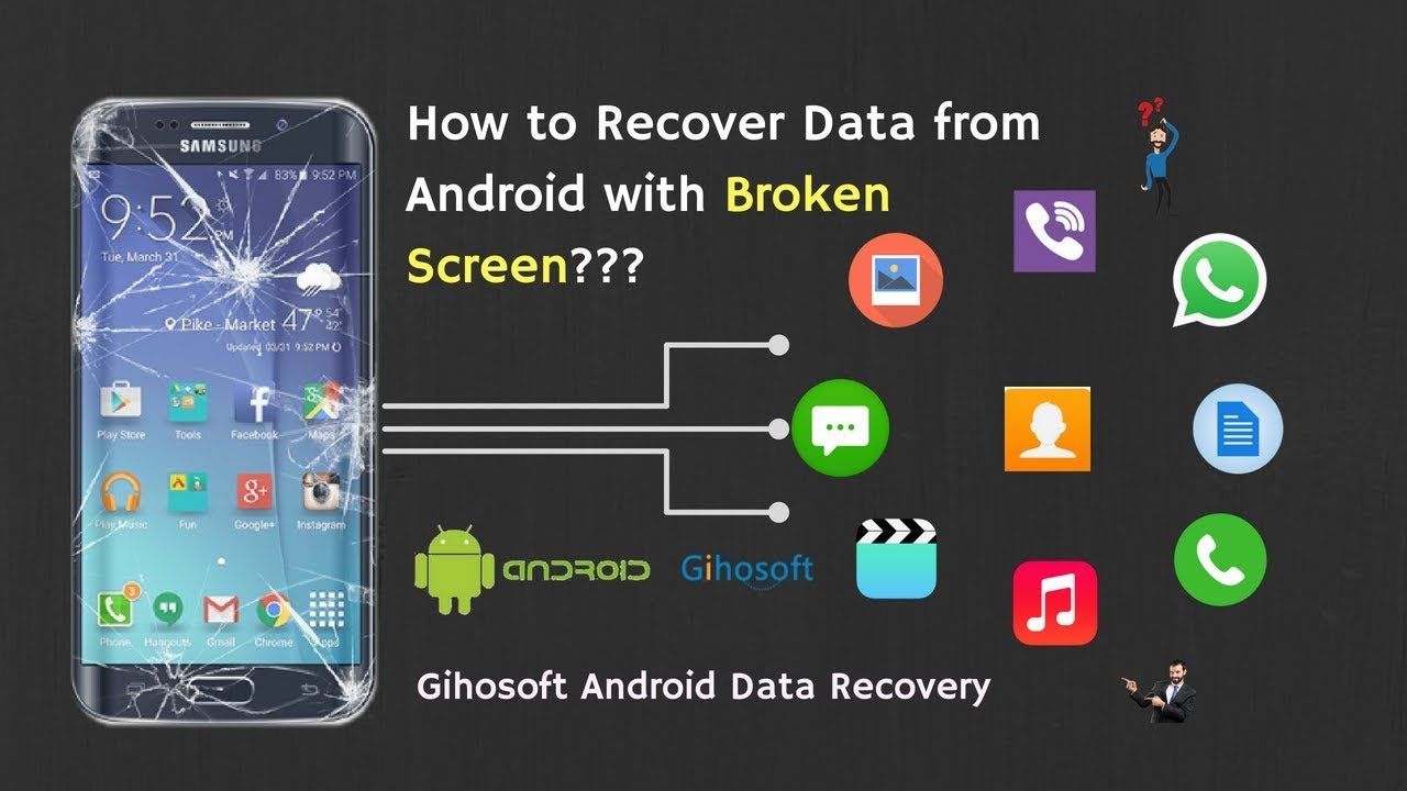 Broken Android Data Extraction